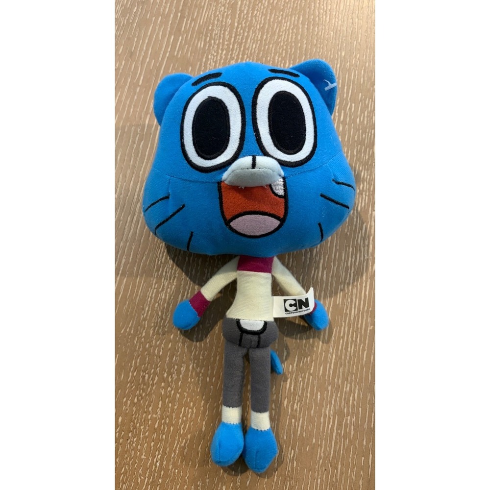 The Amazing World of Gumball Plush 10" Cartoon Network Blue Cat Stuffed Toy